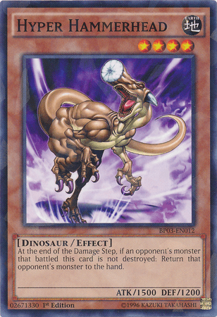 Hyper Hammerhead [BP03-EN012] Shatterfoil Rare (ONLINE ORDER ONLY)