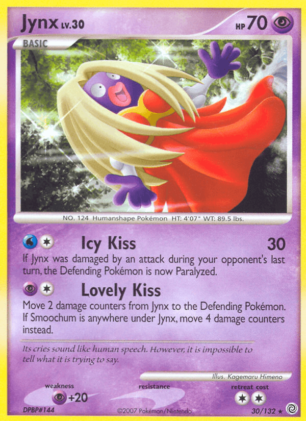 Jynx (30/132) [Diamond & Pearl: Secret Wonders] (Online Only)