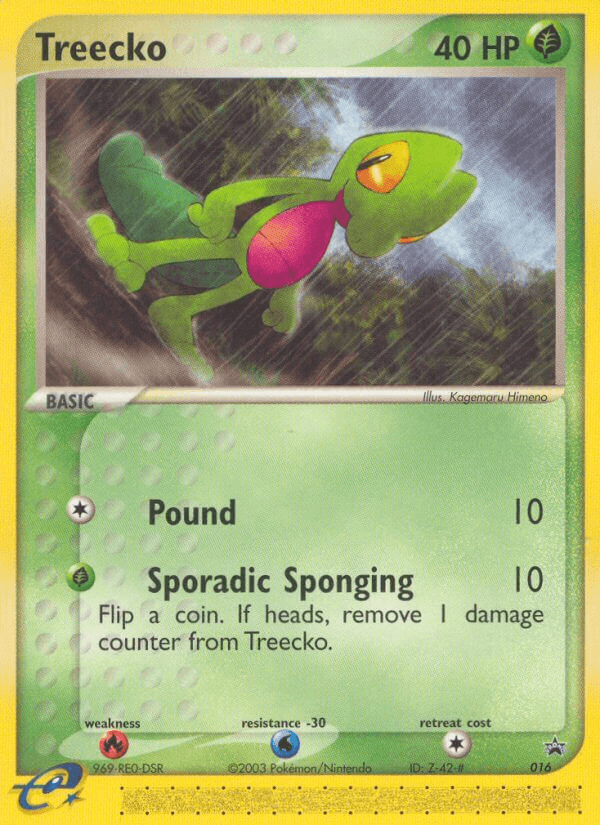 Treecko (016) [Nintendo: Black Star Promos] (Online Only)