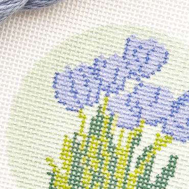 Cotswold Co Designs - Floral Needlepoint Canvas, Needlepoint Ornament Canvas (ONLINE ORDER ONLY)