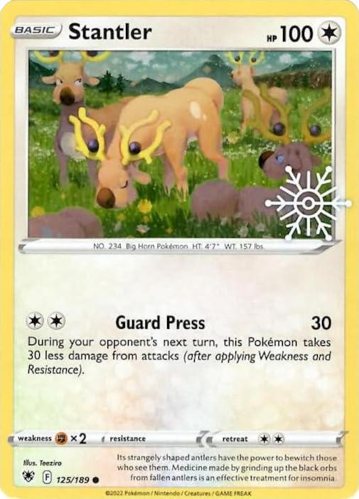 Stantler (125/189) (Holiday Calendar) [Sword & Shield: Astral Radiance] (Online Only)