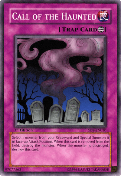 Call of the Haunted [SD8-EN030] Common (ONLINE ORDER ONLY)