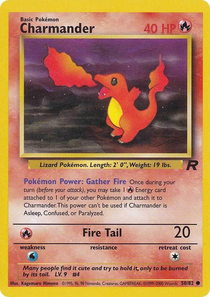 Charmander (50/82) [Team Rocket Unlimited] (Online Only)