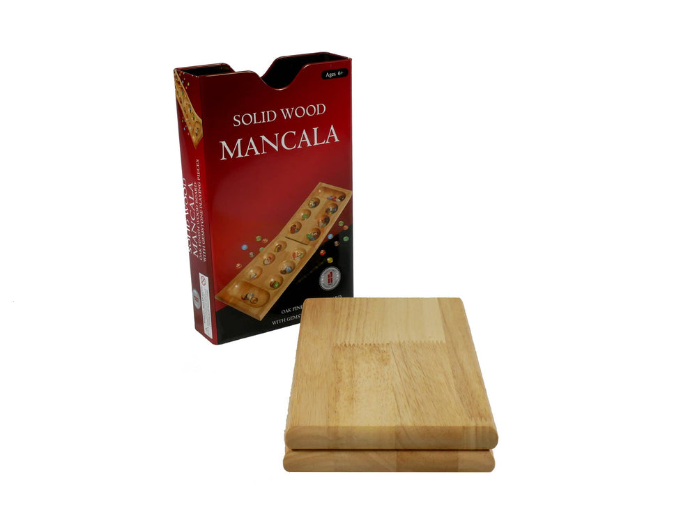 Wood Folding Mancala in Tin Case (ONLINE ORDER ONLY)