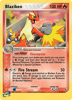 Blaziken (3/109) [EX: Battle Stadium] (Online Only)