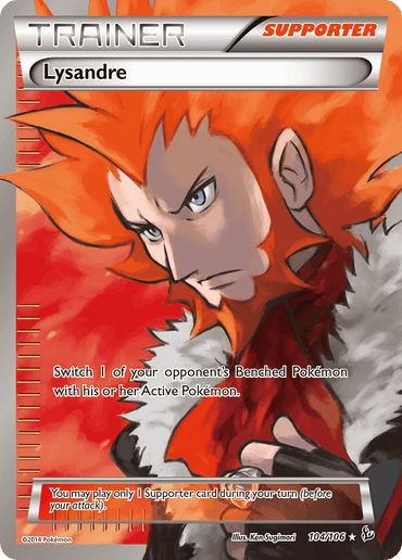 Lysandre (104/106) [XY: Flashfire] (Online Only)