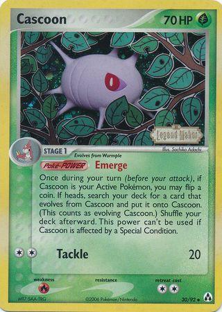 Cascoon (30/92) (Stamped) [EX: Legend Maker] (Online Only)