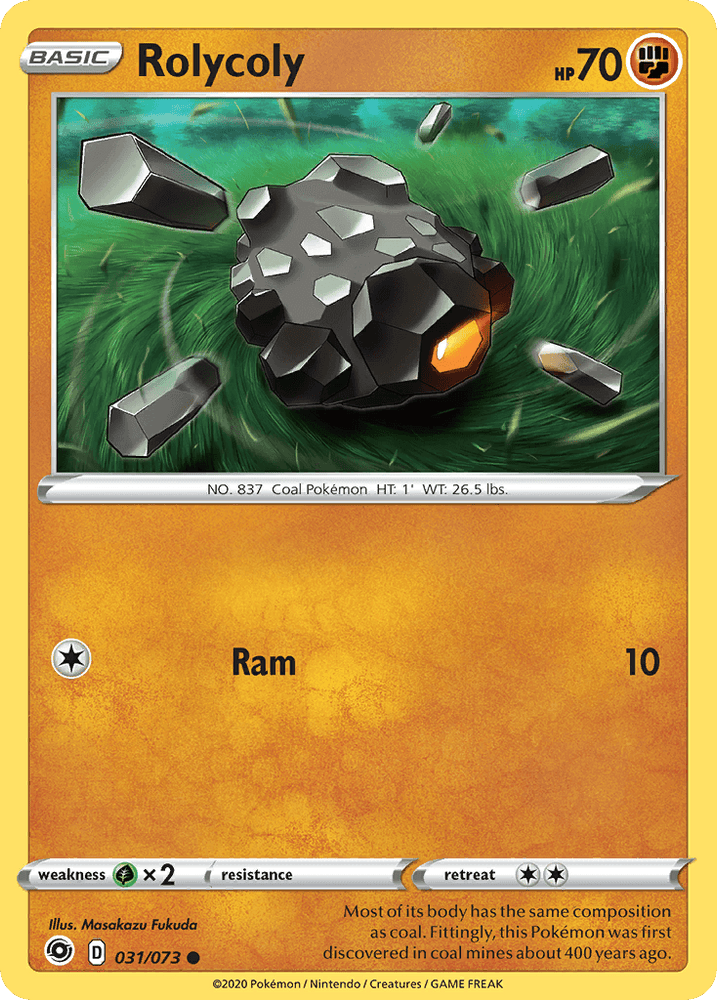 Rolycoly (031/073) [Sword & Shield: Champion's Path] (Online Only)