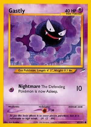 Gastly (65/105) [Neo Destiny Unlimited] (Online Only)