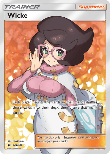Wicke (147/147) [Sun & Moon: Burning Shadows] (Online Only)