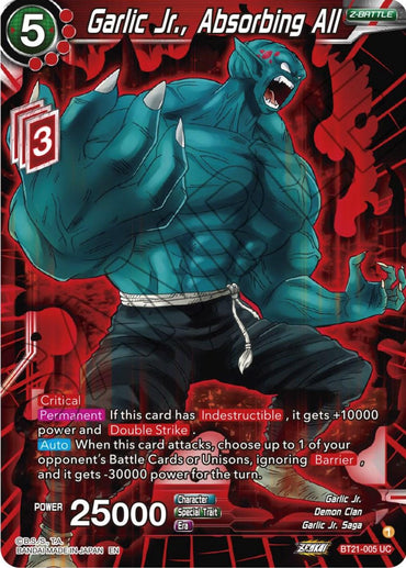 Garlic Jr., Absorbing All (BT21-005) [Wild Resurgence] (ONLINE ORDER ONLY)