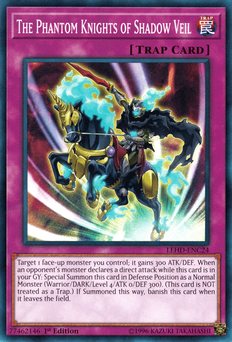 The Phantom Knights of Shadow Veil [LEHD-ENC24] Common (ONLINE ORDER ONLY)
