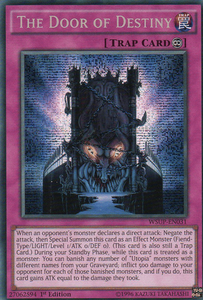 The Door of Destiny [WSUP-EN031] Secret Rare (ONLINE ORDER ONLY)