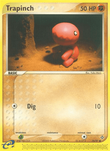 Trapinch (78/97) [EX: Dragon] (Online Only)