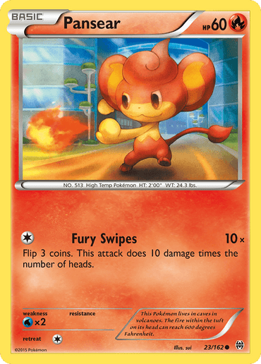 Pansear (23/162) [XY: BREAKthrough] (Online Only)