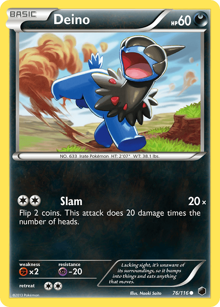 Deino (76/116) [Black & White: Plasma Freeze] (Online Only)