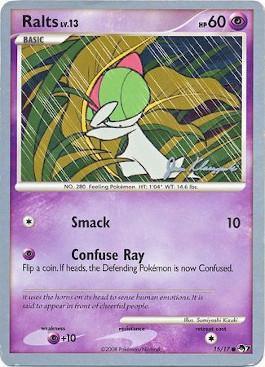 Ralts LV.13 (15/17) (Psychic Lock - Jason Klaczynski) [World Championships 2008] (Online Only)