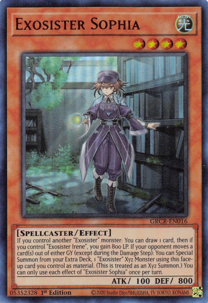 Exosister Sophia [GRCR-EN016] Ultra Rare (ONLINE ORDER ONLY)