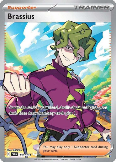 Brassius (135/131) [Scarlet & Violet: Prismatic Evolutions] (Online Only)