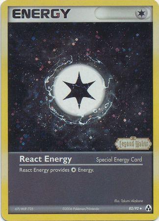React Energy (82/92) (Stamped) [EX: Legend Maker] (Online Only)
