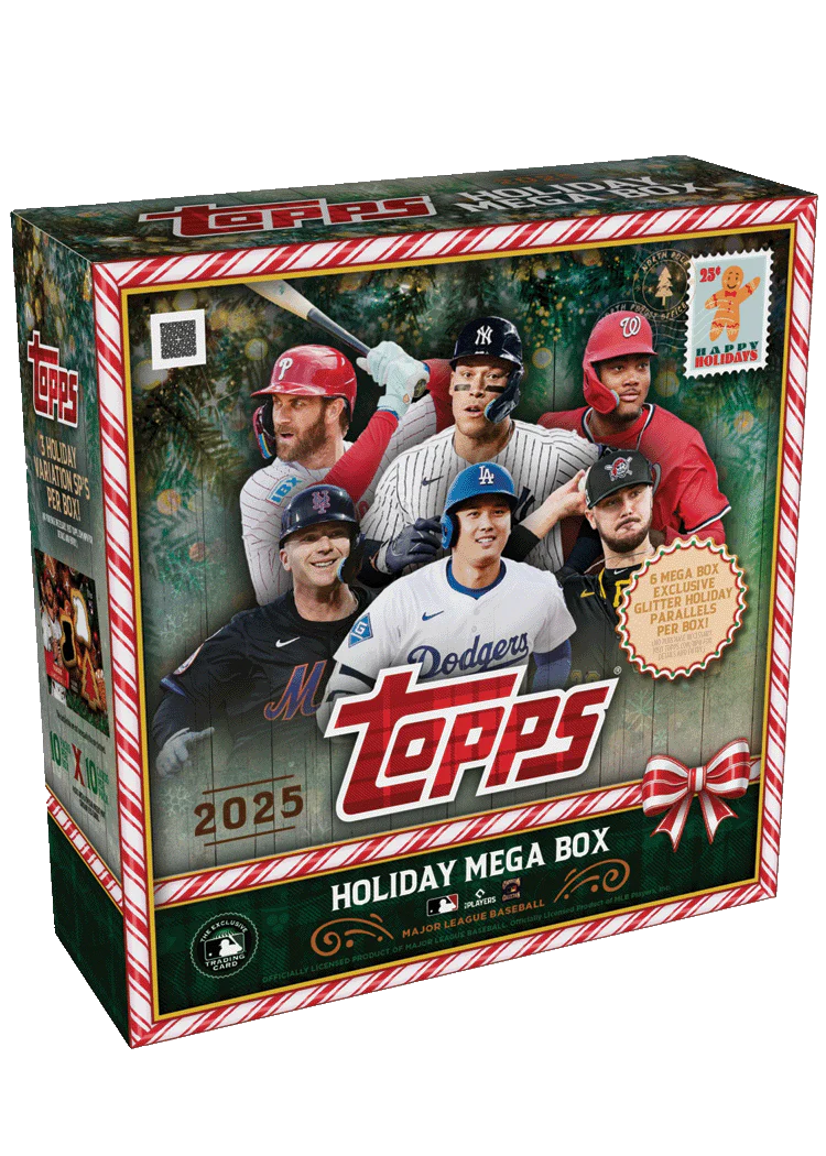 2025 Topps Holiday Baseball - Mega Box (ONLINE ORDER ONLY)