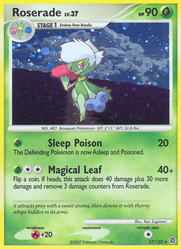 Roserade (17/132) [Diamond & Pearl: Secret Wonders] (Online Only)