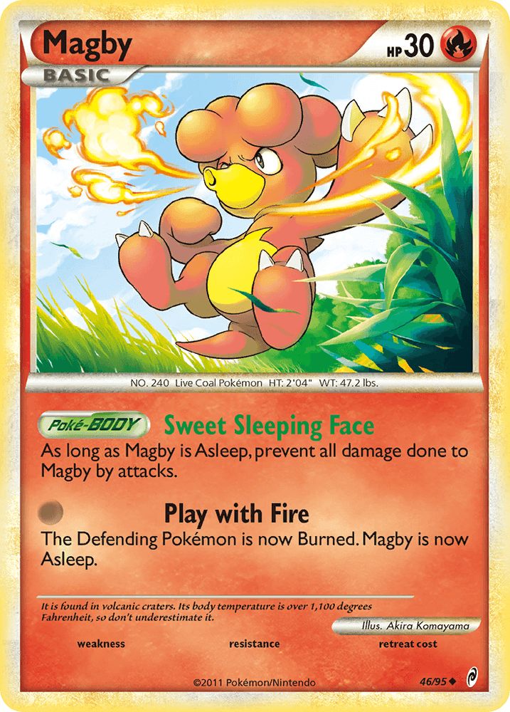 Magby (46/95) [HeartGold & SoulSilver: Call of Legends] (Online Only)