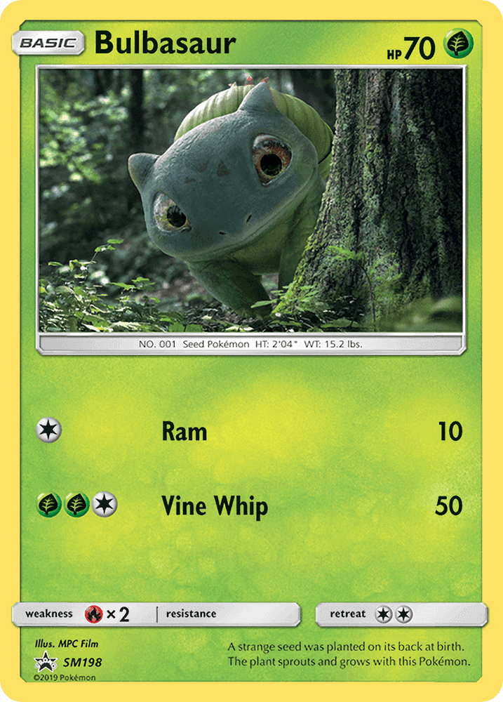 Bulbasaur (SM198) [Sun & Moon: Black Star Promos] (Online Only)