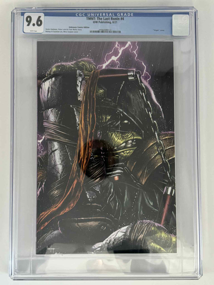 TMNT: The Last Ronin #4 CGC 9.6 Blue Label Suayan Exclusive Virgin Var (ONLINE ORDER ONLY)