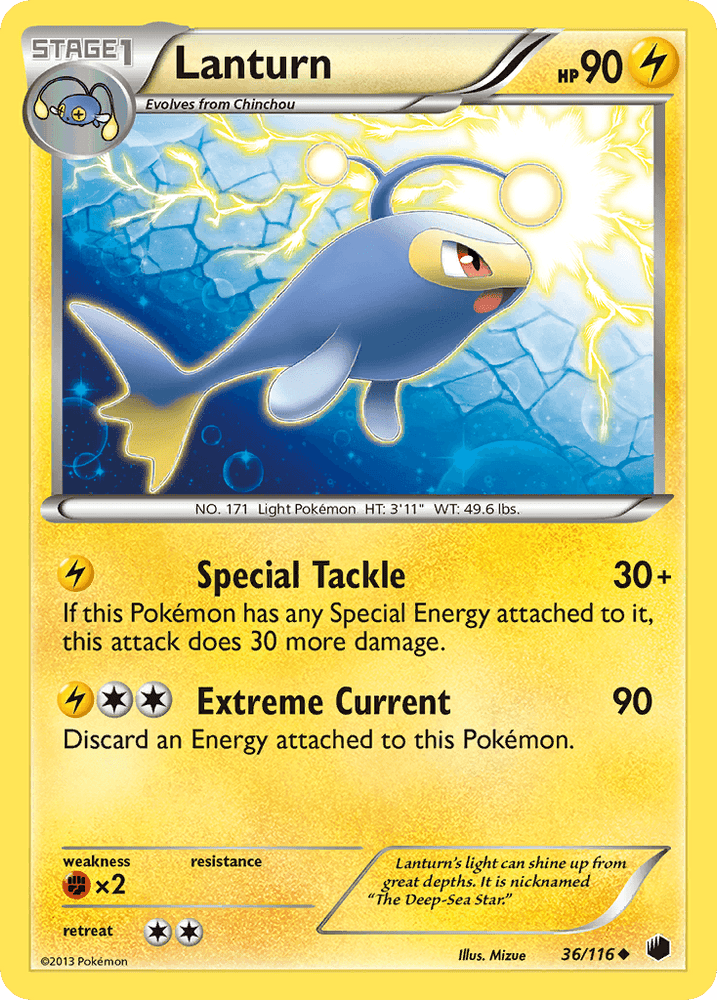 Lanturn (36/116) [Black & White: Plasma Freeze] (Online Only)