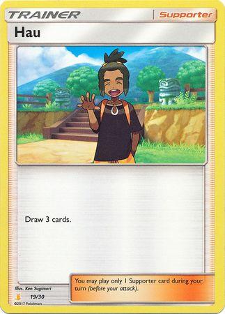 Hau (19/30) [Sun & Moon: Trainer Kit - Alolan Raichu] (Online Only)