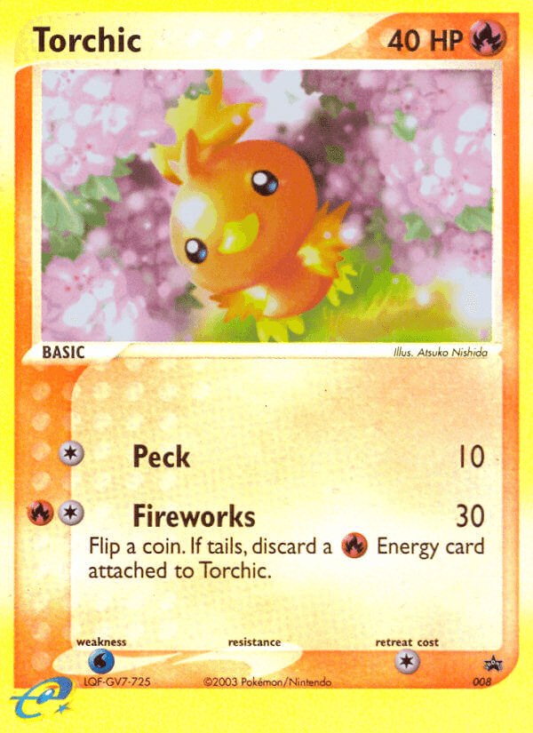 Torchic (008) [Nintendo: Black Star Promos] (Online Only)