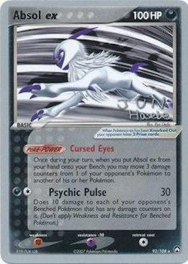Absol ex (92/108) (Flyvees - Jun Hasebe) [World Championships 2007] (Online Only)