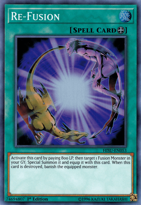 Re-Fusion [HISU-EN053] Super Rare (ONLINE ORDER ONLY)