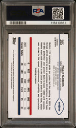 Graded 2024 Topps Chrome Malik Nabers #205 Rookie RC Football Card PSA 10 Gem Mint (ONLINE ORDER ONLY)