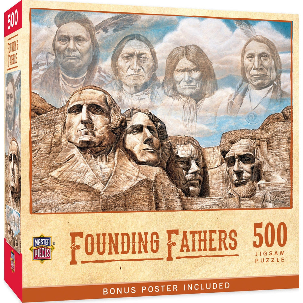 Founding Fathers 500 Piece Jigsaw Puzzle (ONLINE ORDER ONLY)
