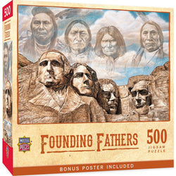 Founding Fathers 500 Piece Jigsaw Puzzle (ONLINE ORDER ONLY)