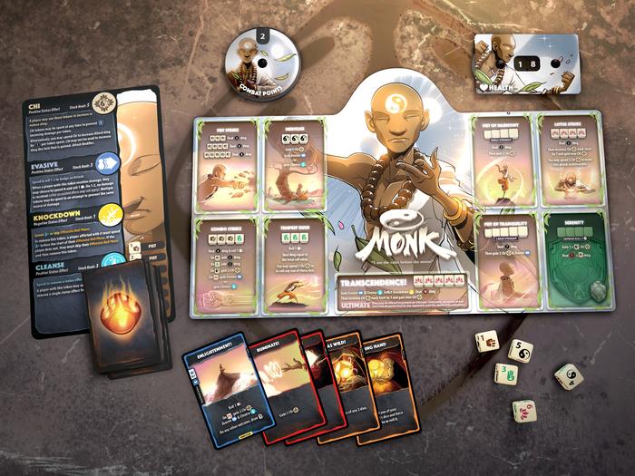 Dice Throne Season 1 - Box 2 - Monk vs Paladin (ONLINE ORDER ONLY)
