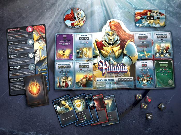 Dice Throne Season 1 - Box 2 - Monk vs Paladin (ONLINE ORDER ONLY)