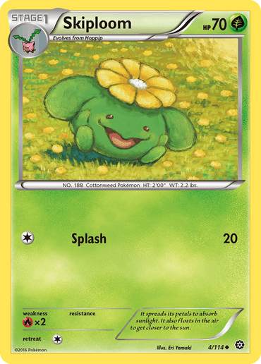 Skiploom (4/114) [XY: Steam Siege] (Online Only)