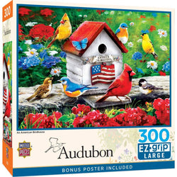 Audubon - An American Birdhouse 300 Piece EZ Grip Jigsaw Puzzle (ONLINE ORDER ONLY)