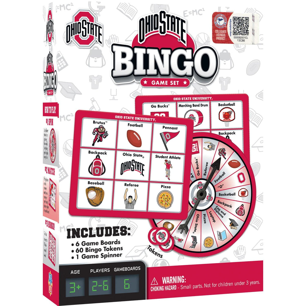 Ohio State Buckeyes Bingo Game (ONLINE ORDER ONLY)