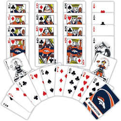 Denver Broncos Playing Cards - 54 Card Deck (ONLINE ORDER ONLY)