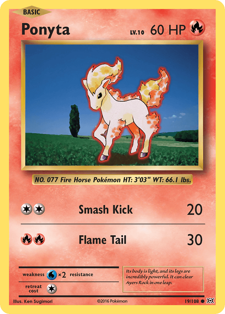 Ponyta (19/108) [XY: Evolutions] (Online Only)