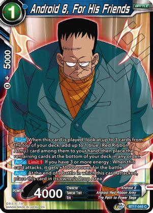 Android 8, For His Friends (BT17-045) [Ultimate Squad] (ONLINE ORDER ONLY)