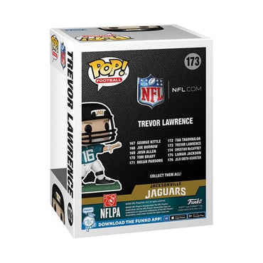 NFL Jacksonville Jaguars Trevor Lawrence Funko Pop! Vinyl Figure #173 (ONLINE ORDER ONLY)