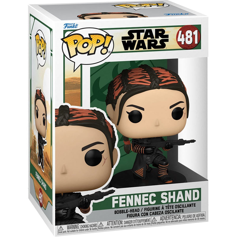 Pop! Star Wars: The Book Of Boba Fett - Fennec Shand #481 Vinyl Figure (Online Order Only)