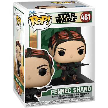 Pop! Star Wars: The Book Of Boba Fett - Fennec Shand #481 Vinyl Figure (Online Order Only)