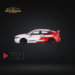 Mini-GT Honda Civic Type R #2 2023 Pace Car White #721 1:64 MGT00721 (ONLINE ORDER ONLY)
