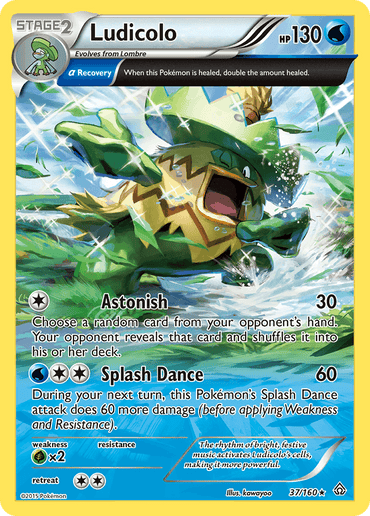Ludicolo (37/160) [XY: Primal Clash] (Online Only)